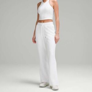 Lululemon Textured High-Rise Flared Track Pant